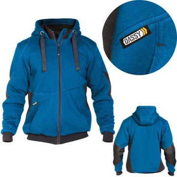 BLUZA ROBOCZA POLAR z kapturem Dassy Pulse M