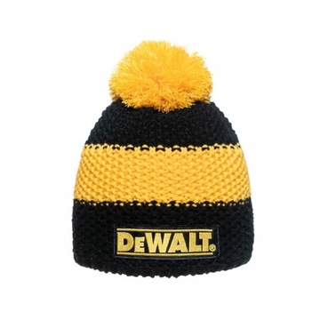 DEWALT ЗИМНЯЯ ШАПКА С ПОМПОМ