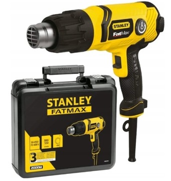 СЕТЕВАЯ ТЕПЛОВАЯ ПИСТОКА STANLEY FME670K-QS 2000ВТ 600 ГРАДУСОВ 550 Л/МИН