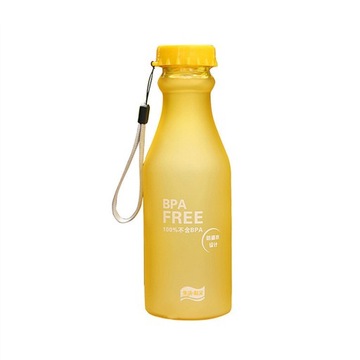 BUTELKA NA WODĘ Z KLEJEM GLOSSY OUTDOOR YOGA 550 ML