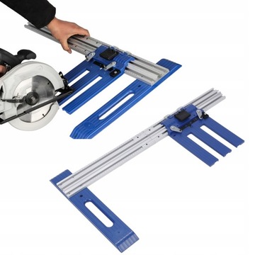 Многофункциональная направляющая для деревообработки.