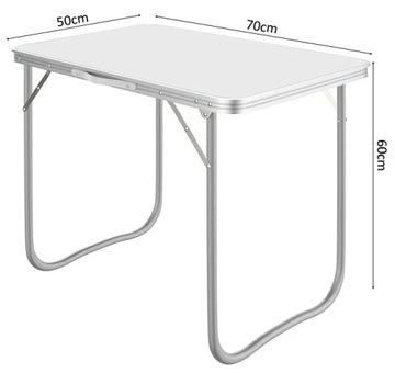 РАСШИРЯЕМЫЙ САДОВЫЙ СТОЛИК ПОРТАТИВНЫЙ КЕМПИНГ КОММЕРЧЕСКИЙ АЛЮМИНИЕВЫЙ ЧЕМОДАН