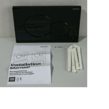 Geberit Sigma 01 Кнопка смыва для унитаза Черный