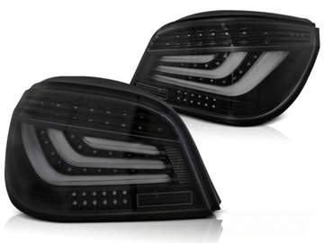 BMW E60 03-07 LAMPY LED BAR BLACK TUNING