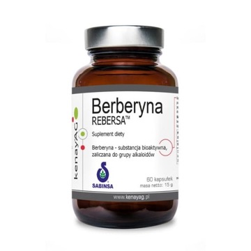 Berberyna 250mg (60 kapsułek) KenayAG