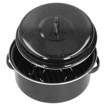 Овальная жаровня Эмалированная овальная жаровня Идеальное центральное отопление