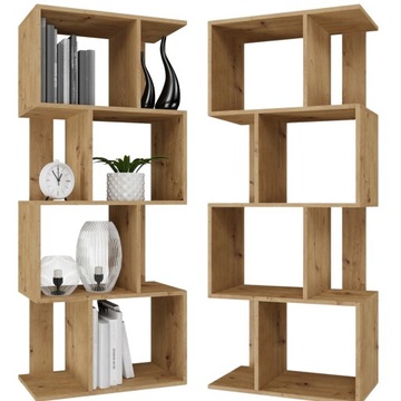 МОДУЛЬНЫЙ ШКАФ С ОТКРЫТОЙ ПОЛКОЙ Узкая стойка ДУБ ARTISAN