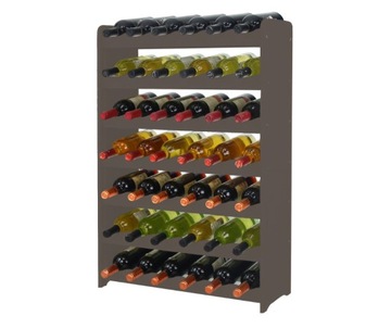 Regał na wino RW-16 /42 butelki/ - Szary