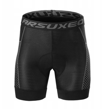 SZORTY SPODENKI ROWEROWE MĘSKIE Z WKŁADKĄ 5D 3XL