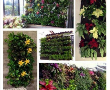 Вертикальная садовая сумка с 7 карманами, подвесная подставка для цветов Vol