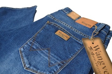 DUŻE DŁUGIE spodnie jeans pas 118-120cm W44 L32