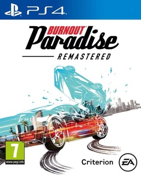 BURNOUT PARADISE REMASTERED PL PS4 PS5 NOWA FOLIA DUBBING