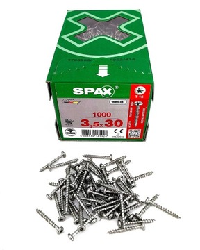 Wkręt Spax uniwersalny 3,5x30, Wirox