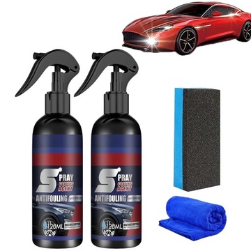 2PCS Spray Coating Agent, Ceramic Coating for Cars, High Protection 3 in 1