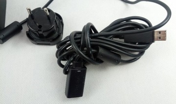НАБОР XBOX 360 KINECT BLACK + БЛОК ПИТАНИЯ ДЛЯ XBOX 360 FAT