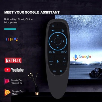 Мини-пульт дистанционного управления AIR Mouse SMART TV PC G10S Pro BT и голосовая мышь с подсветкой 2,4G