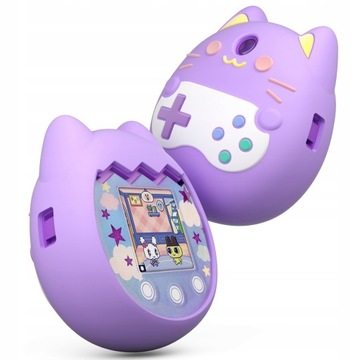 Liquid Tamagotchi Silicone Case Purple