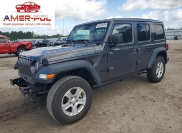 Jeep Wrangler IV 2021 Jeep Wrangler Unlimited Sport 2021 3.6l 3.6 Benzyna 285KM