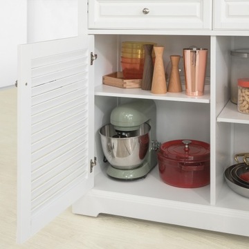 SoBuy Kitchen Island Складная столешница Барный столик на колесах FKW84-WN