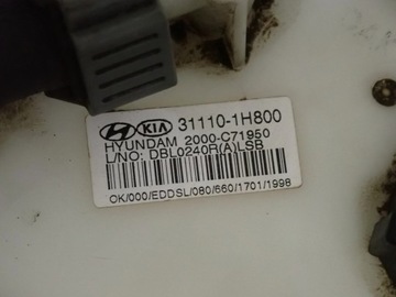 HYUNDAI I30 07- 1.6 CRDI SENZOR ÚROVNI PALIVA PLOVÁK