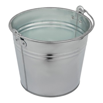 ВЕДРО МЕТАЛЛИЧЕСКОЕ ОЦИНКОВАННОЕ 14 Л, ПРОЧНОЕ ОЦИНКОВАННОЕ