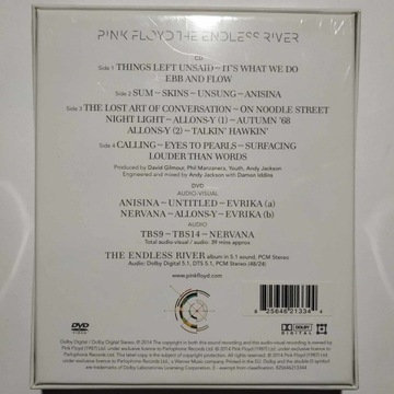 Pink Floyd The Endless River BOX CD+DVD НОВЫЙ
