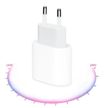ЗАРЯДНОЕ УСТРОЙСТВО ДЛЯ IPHONE X 11 12 PRO, РАЗЪЕМ USB-C, 20 Вт