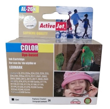 TUSZ ACTIVE JET LEXMARK AL-26N COLOR 12 ml