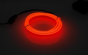 1M EL WIRE Волоконно-оптическая лента для окружающей среды, похожая на светодиодную