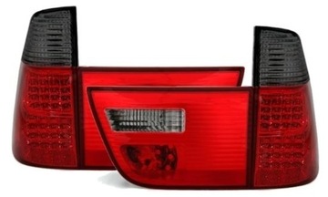 LAMPY BMW X5 E53 00-03 LED RED/SMOKE