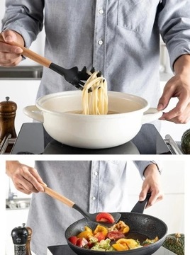 12 EL НАБОР СИЛИКОНОВОЙ КУХОННОЙ ПОСУДЫ XXL