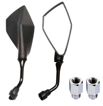 UNIWERSALNE LUSTERKA MOTOCYKLOWE M10 KOMPLET 2SZT