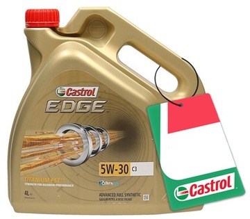 CASTROL EDGE TITANIUM FST 5W30 C3 4L + GRATIS
