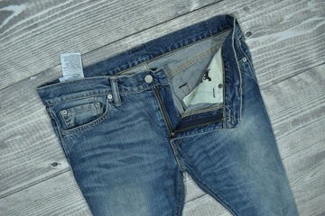 LEVIS 504 Męskie Spodnie Jeansowe Jeansy W32 L34