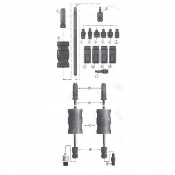 СЪЕМНИК ИНЖЕКТОРА BOSCH DELPHI DIESEL
