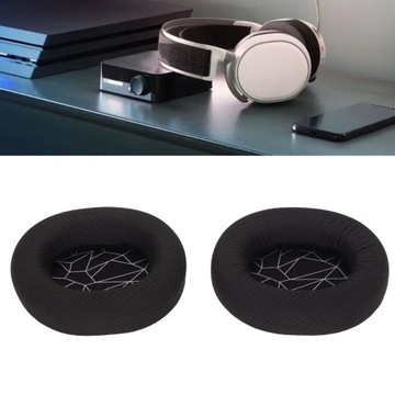 WYMIANA NAUSZNIKÓW PODUSZKI SŁUCHAWEK SKÓRZANE DAL STEELSERIES ARCTIS 3/5/7
