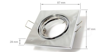 ПОТОЛОЧНЫЙ ГАЛОГЕННЫЙ СВЕТОДИОДНЫЙ СВЕТИЛЬНИК ПОДВИЖНЫЙ ХРОМ