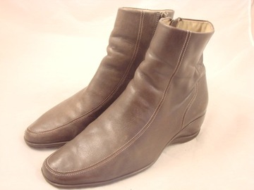 38,5 UK5,5 KOZAKI BUTY# CLARKS # SKÓRA 536