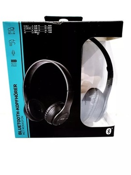SŁUCHAWKI BLUETOOTH BEZPRZEWODOWE 5.0 CZARNE