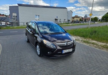 Opel Zafira C Tourer 1.4 Turbo ECOTEC 140KM 2012 Opel Zafira 1.4 140KM 6-Biegow 5-Osob 1-Wlasciciel Zarejestrowany w PL