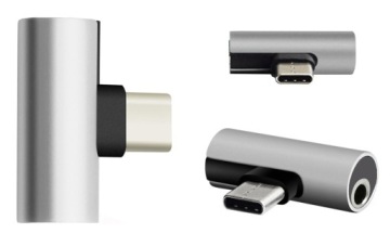 ADAPTER PRZEJŚCIÓWKA AUDIO USB C do MINI-JACK