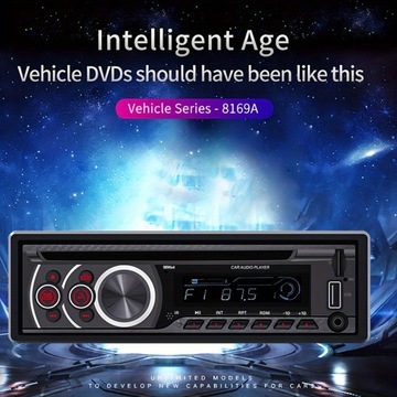 Автомобильный DVD-плеер 12 В, 1 DIN: наслаждайтесь цифровой музыкой BT Audio