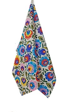 ŚCIERECZKA ŚCIERKA KUCHENNA BAWEŁNA WZORY FOLK