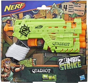 NERF ZOMBIE QUADROT GUN + ДОПОЛНЕНИЯ ДЛЯ МИШЕНЕЙ