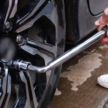 ПРОЧНЫЙ ТЕЛЕСКОПИЧЕСКИЙ КОЛЕСНЫЙ КЛЮЧ 17 19 21 23 мм ИНСТРУМЕНТЫ ДЛЯ АВТОМОБИЛЬНЫХ КОЛЕС