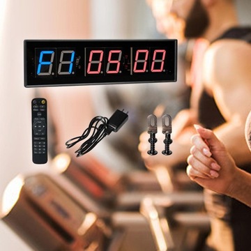 Интервальный таймер Таймер для спортзала с дистанционным обратным отсчетом и таймером Clear Digital