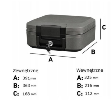 Огнестойкая и водонепроницаемая кассета LCHW20101