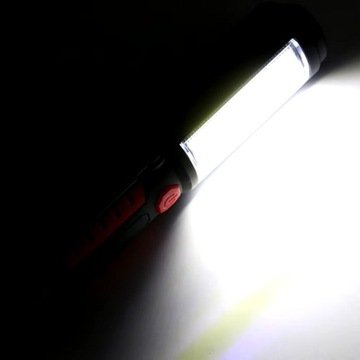 Светодиодная мастерская лампа магнит магнит Hak Cob Cob Clumulator USB