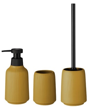 CERAMICZNY ZESTAW ŁAZ.OSBORN 3 EL.ŻÓŁTY