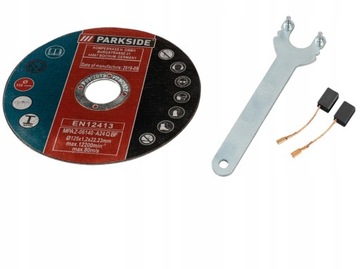 PARKSIDE Угловая шлифовальная машина PWS 125 G6 1200 Вт, диск 125 мм + АКСЕССУАРЫ